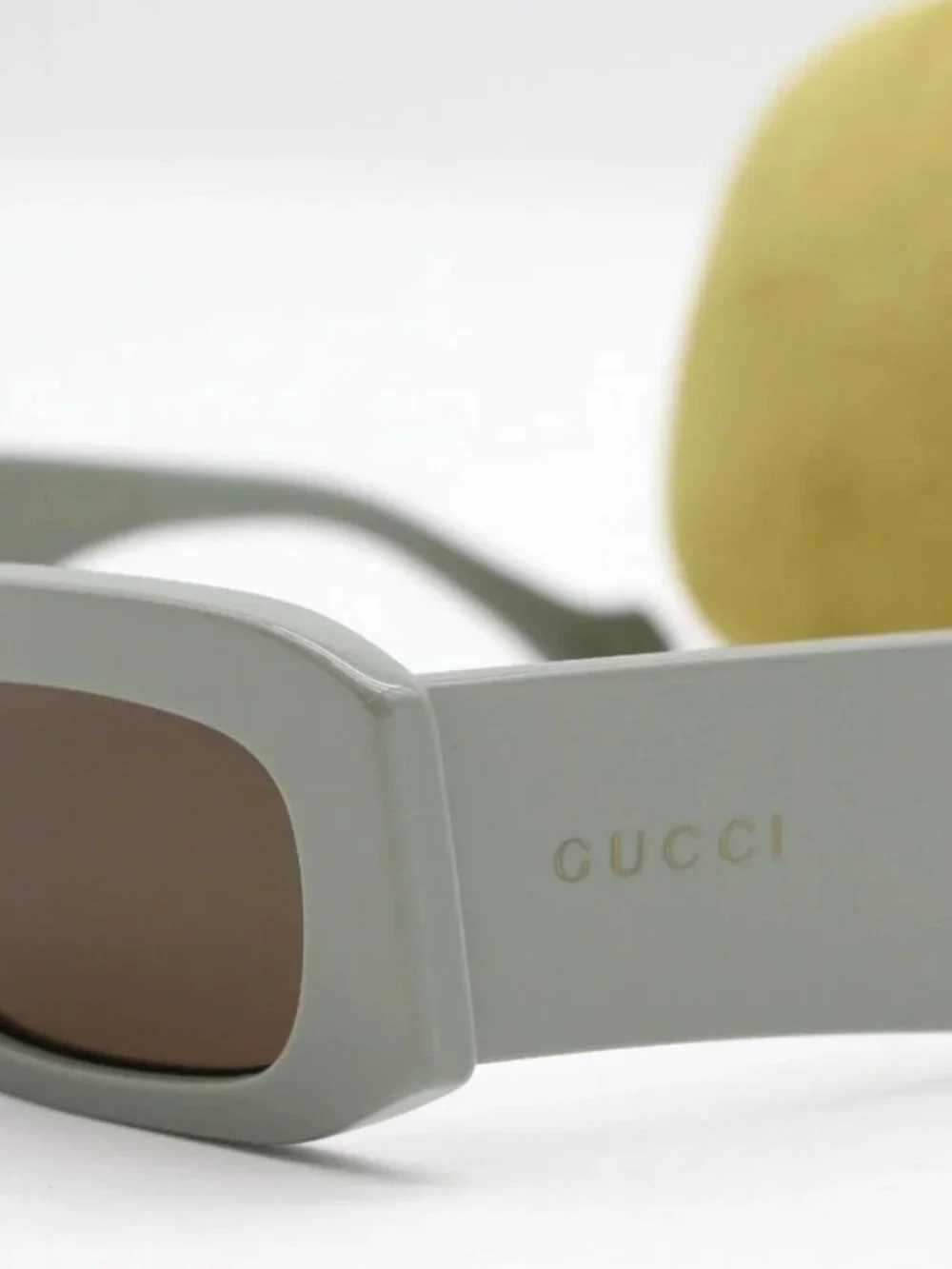 Gucci Rectangle Sunglasses Sage Green (GG1426S-004) 54-19-145